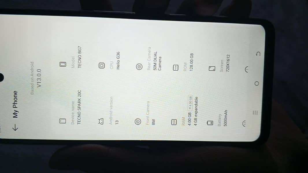 Tecno Spark 20 C6 0