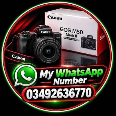 Canon EOS M50 Mark ii Camera For Sale