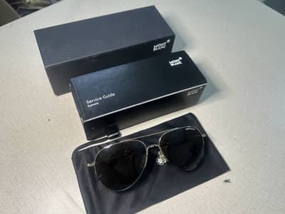 Mont blanc and burberry original Sunglasses