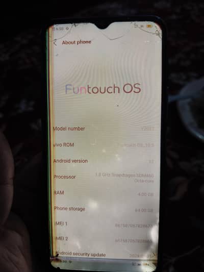 Vivo Y20 non pta