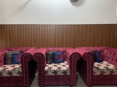 3x 1 seater sofas