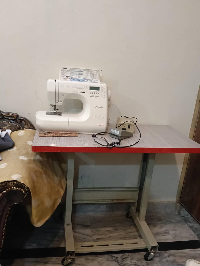 singer multi purpose sewing machine with table 5