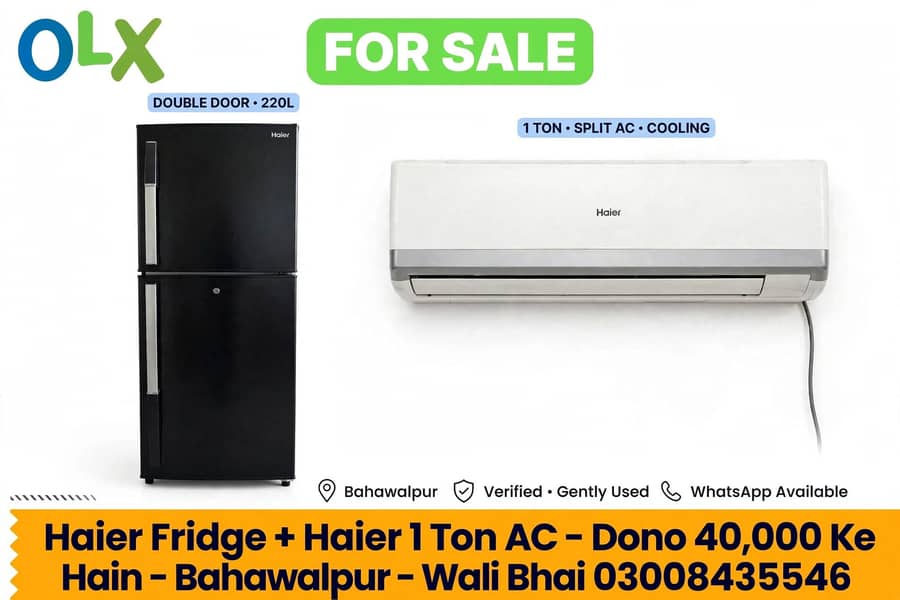 fridge aur AC 0