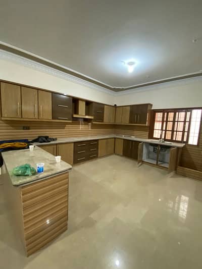 four bed dd 1st & 2nd floor portion with solar for rent in johar