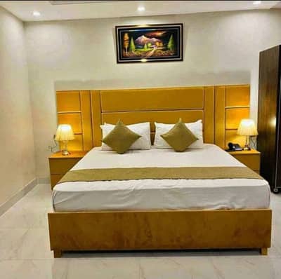 King Size Bed | Bedroom Furniture | Wooden Bed | Bed with Side Tables