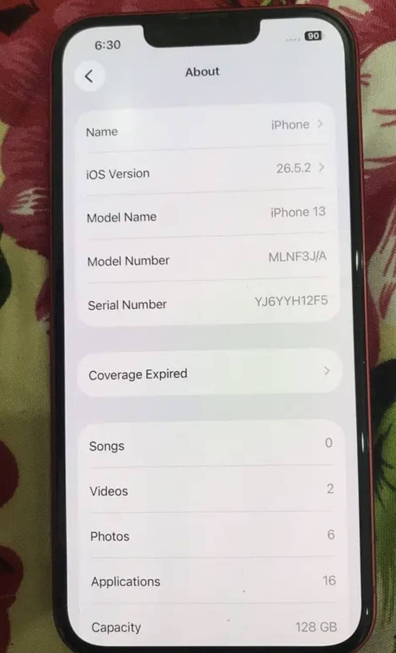 Apple iPhone 13 f/u 2