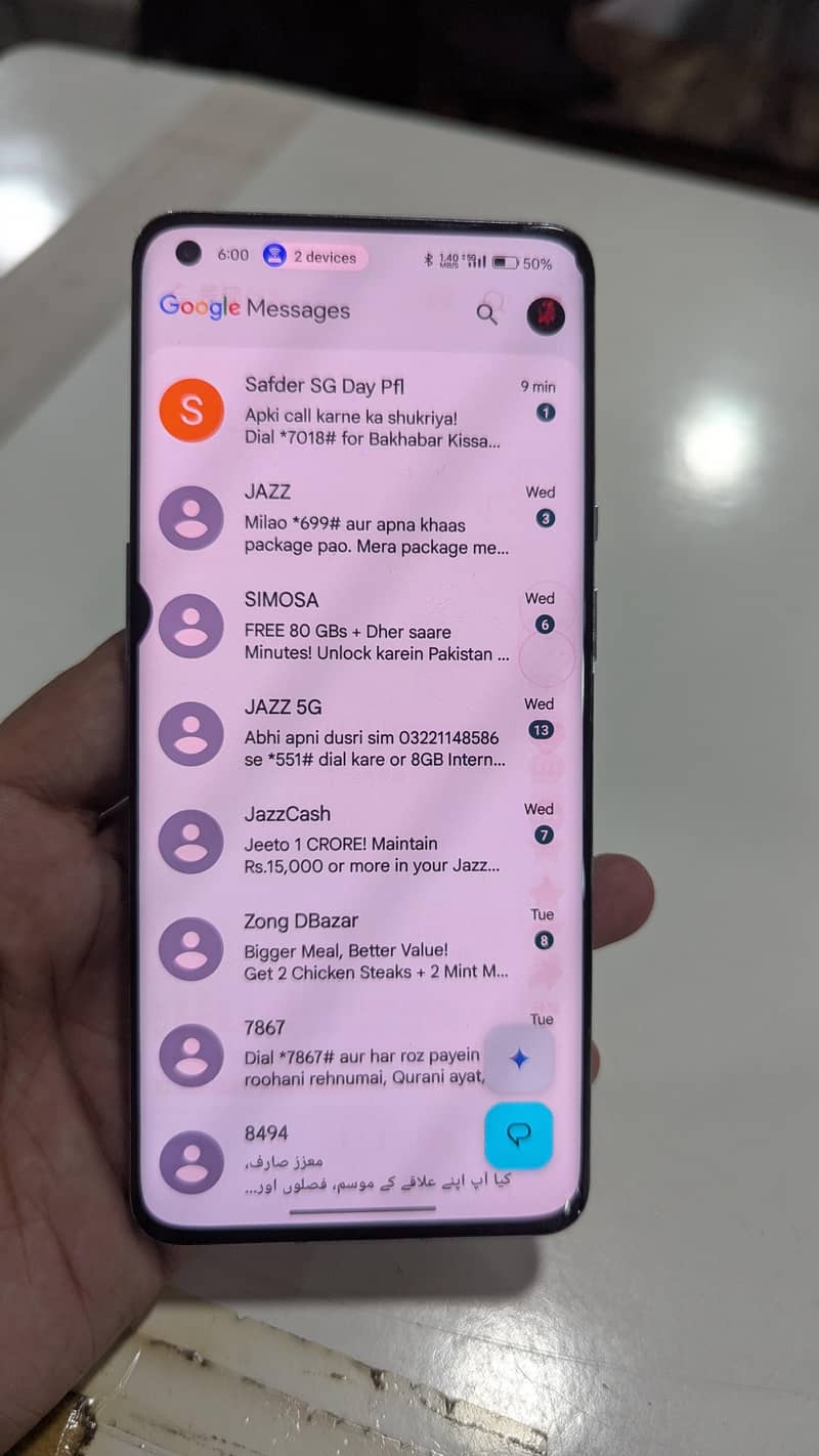 One Plus 9 Pro exchange 8