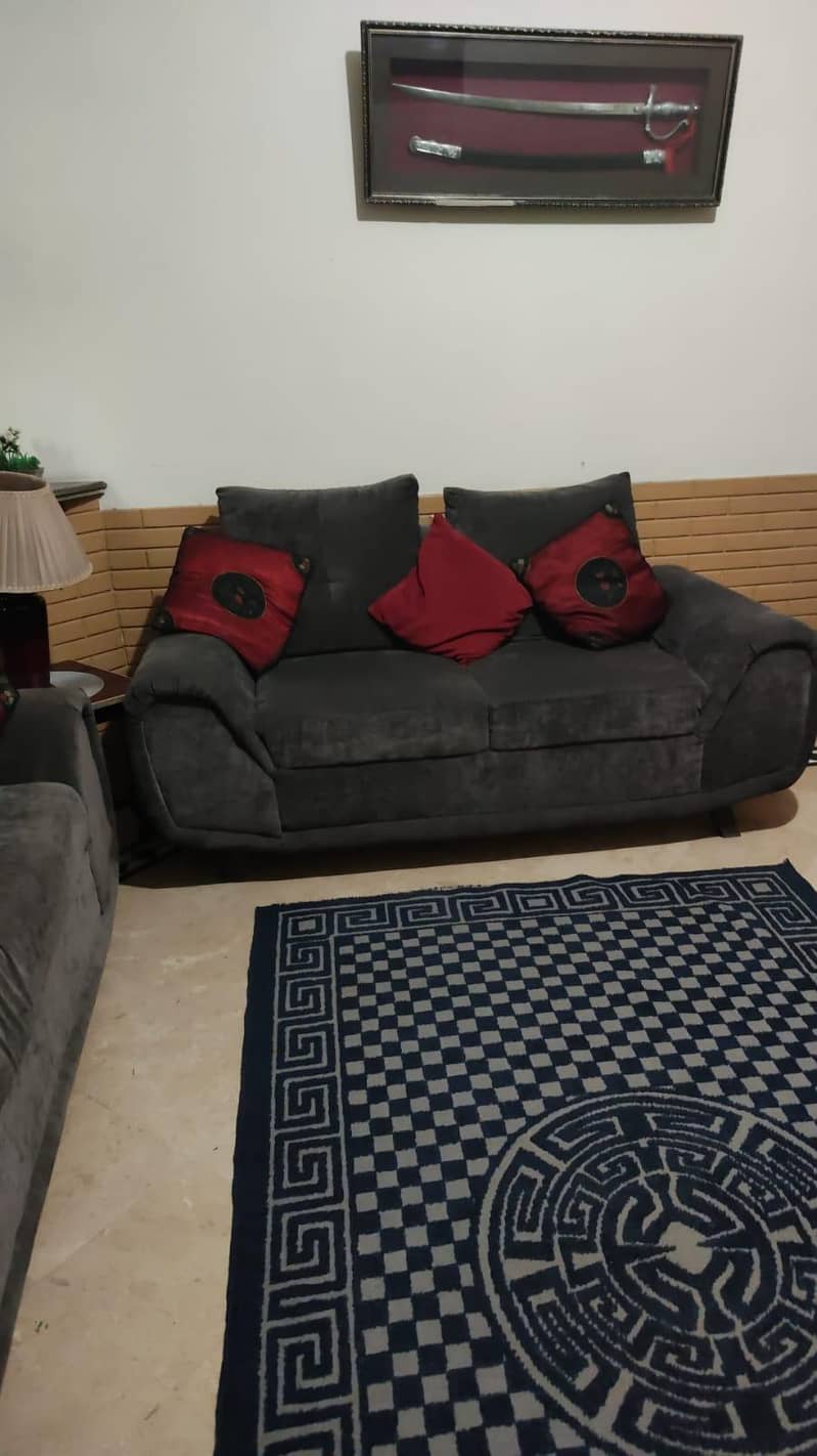 7 seater sofa+ dining table 4
