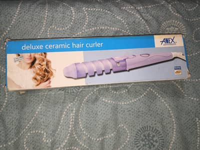 deluxe ceramic hair curler