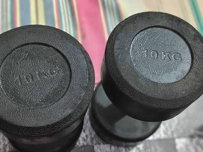 10 Kg dumble pair