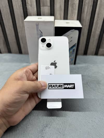 iPhone 14 | 128GB | PTA Approved | 88% | White | Apple iPhone 14 PTA