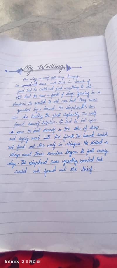 Karachi handwriting work neat writing 70 RS per page