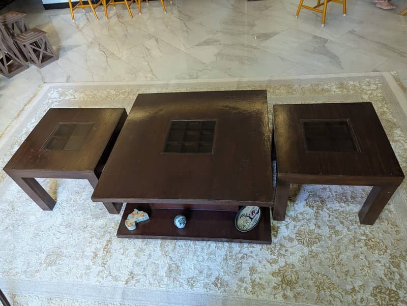 Centre table & side tables 1