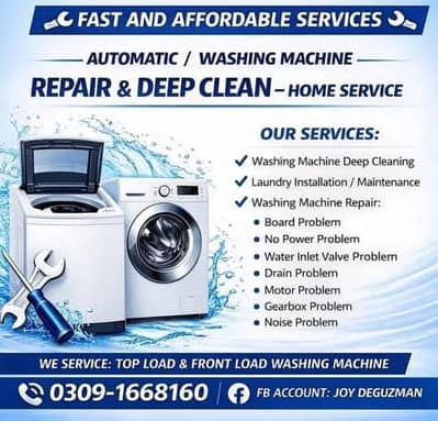 Automatic Washing Machine Repairing Service