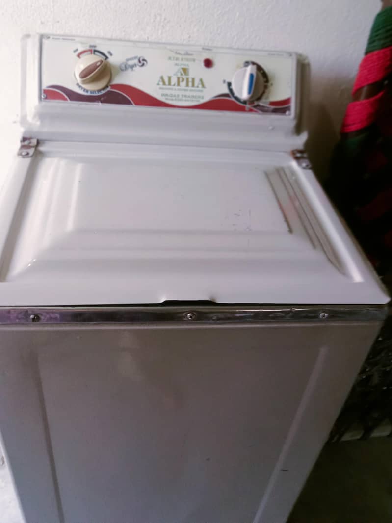 alpha washing machine single tab 0