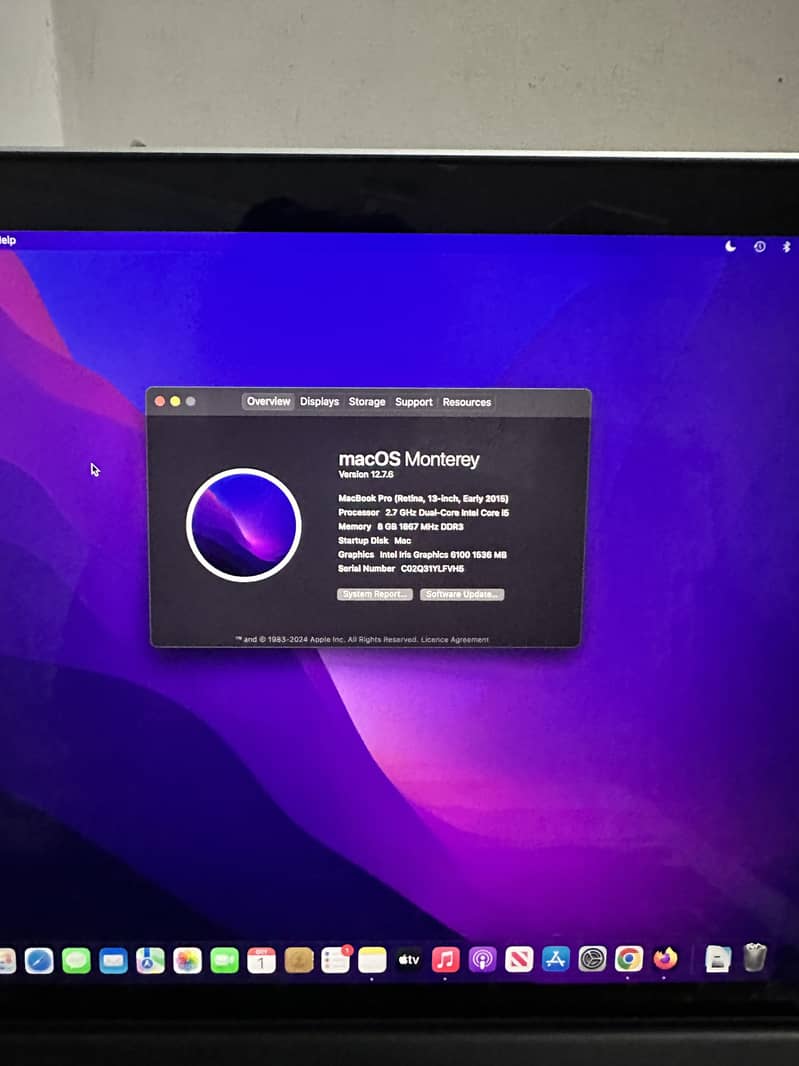 Mac Book Pro 2015 2