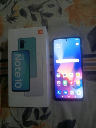 Redmi note 10 all original phone 4+2/128