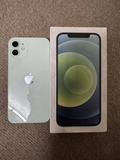 iPhone 12 128GB Green PTA Approved | Box | Physical SIM + eSIM
