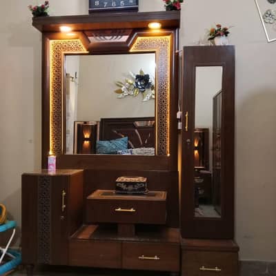 furniture in walnut wood