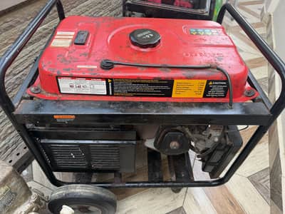 Sanco Genretor 5.5kva all most brand new used only 1 month