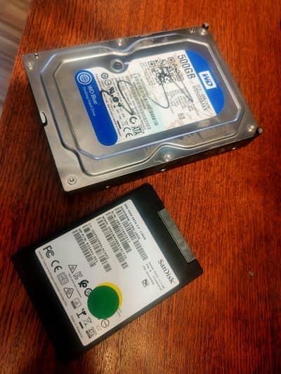 128GB SSD and 500GB Hardisk