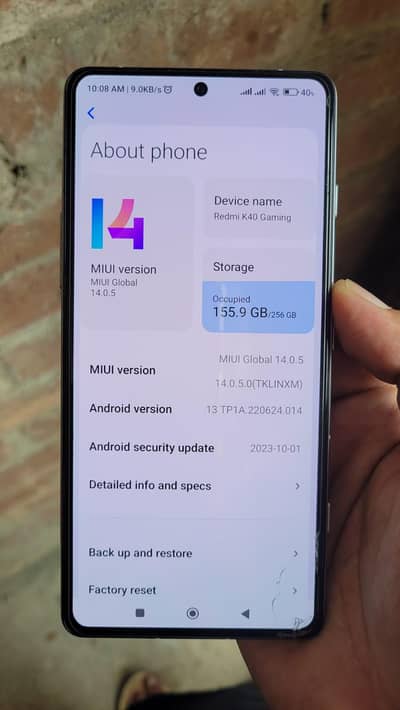 Xiaomi Redmi K40 Gaming