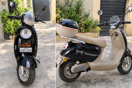 Crown Fairy TM Electric Scooter | Only 1000 KM Driven | Excellent