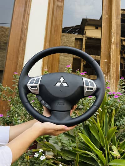 Mitsubishi carbon fiber sterring