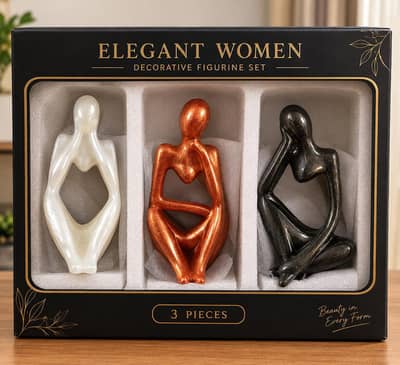 Womens Thinking Statue