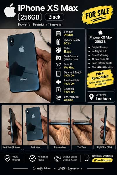 Apple iPhone XS Max  03092200419