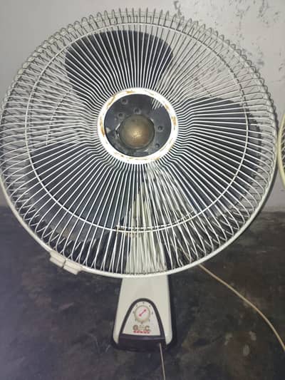 Bracket fan for sale 3 fans available GCF / wahid good condition