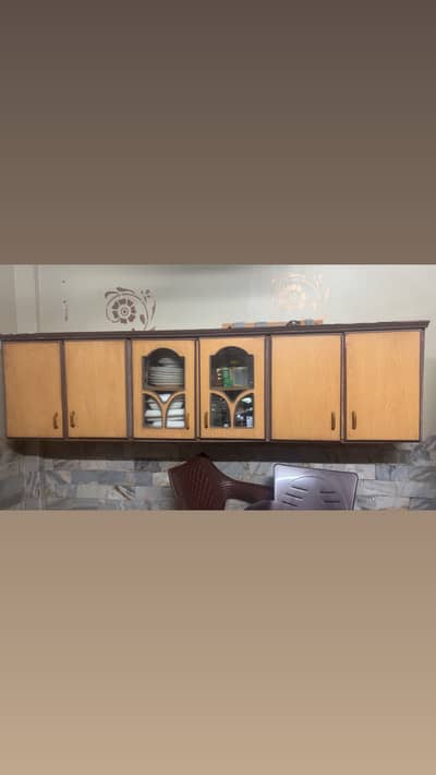 Kitchen wall hanging cabinet crockery cabinet