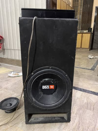 Car Sound System JBL woofer Base speaker Amplifier for Cars