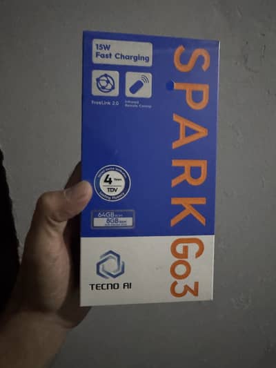 tecno spark go 3 box packed