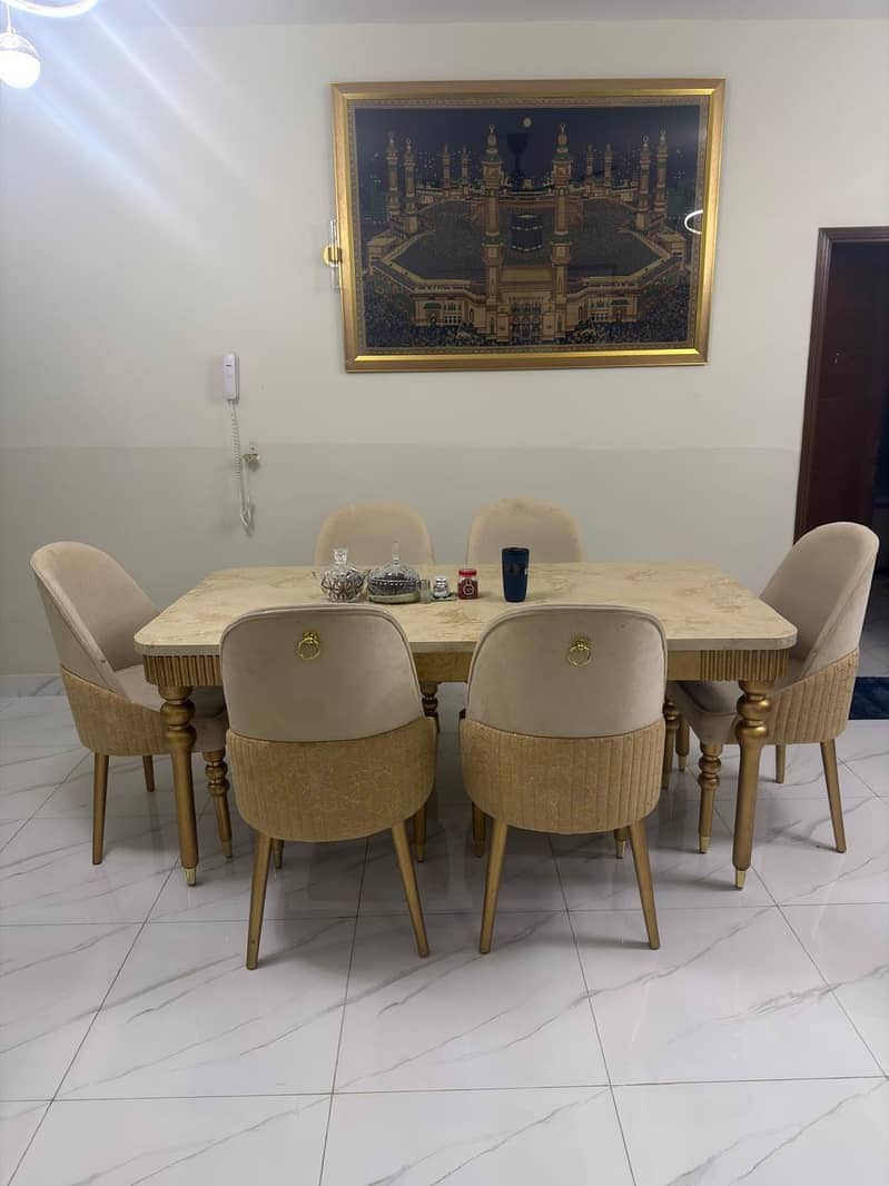 dining table with 6 chairs 1