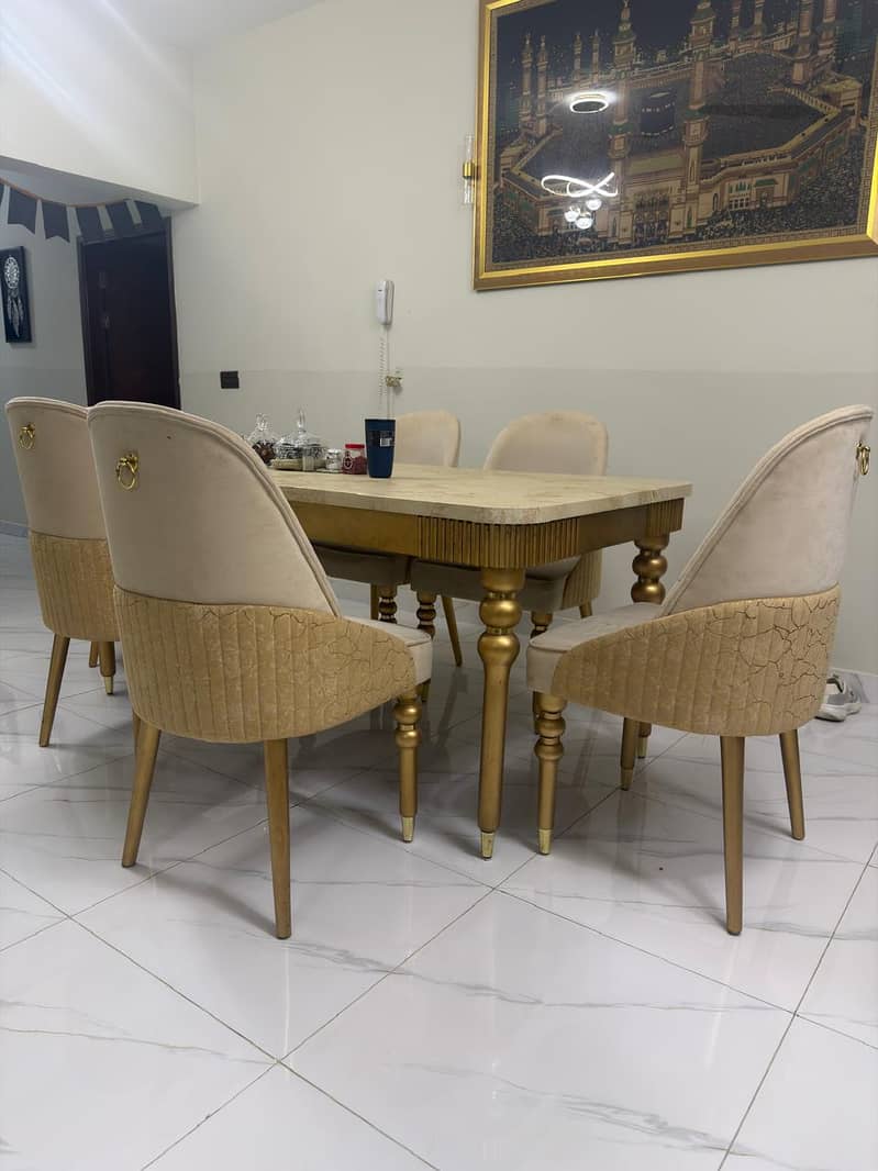 dining table with 6 chairs 2