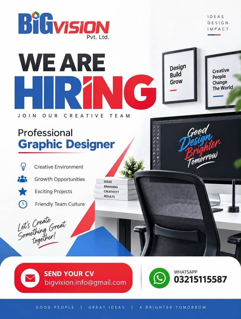 Need for graphic designer - Advertising & PR Jobs - 1119976391