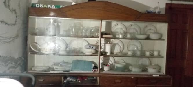 Wooden Crockery Cabinet for Sale – Rs. 40,000
