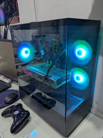 Gaming Pc And Border lens Monitor Led Urgent Sale
