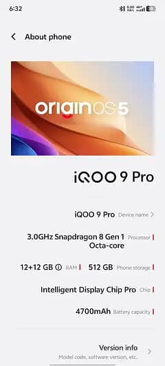 Vivo iQOO 9 Pro