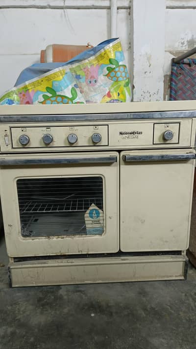 National Gas 3 Burner Gas Stove / Oven For Sale