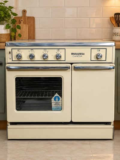 3 stove with gas oven