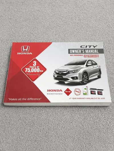 Honda city Book