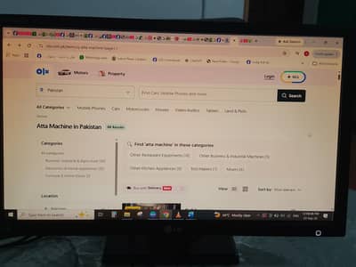 Lg Flatron series monitor lcd 24inch