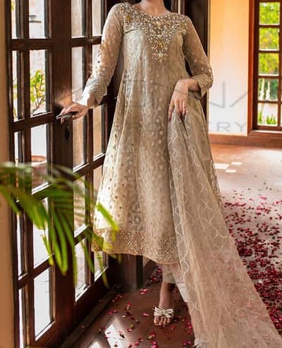 Mona Embroidery Formal wear