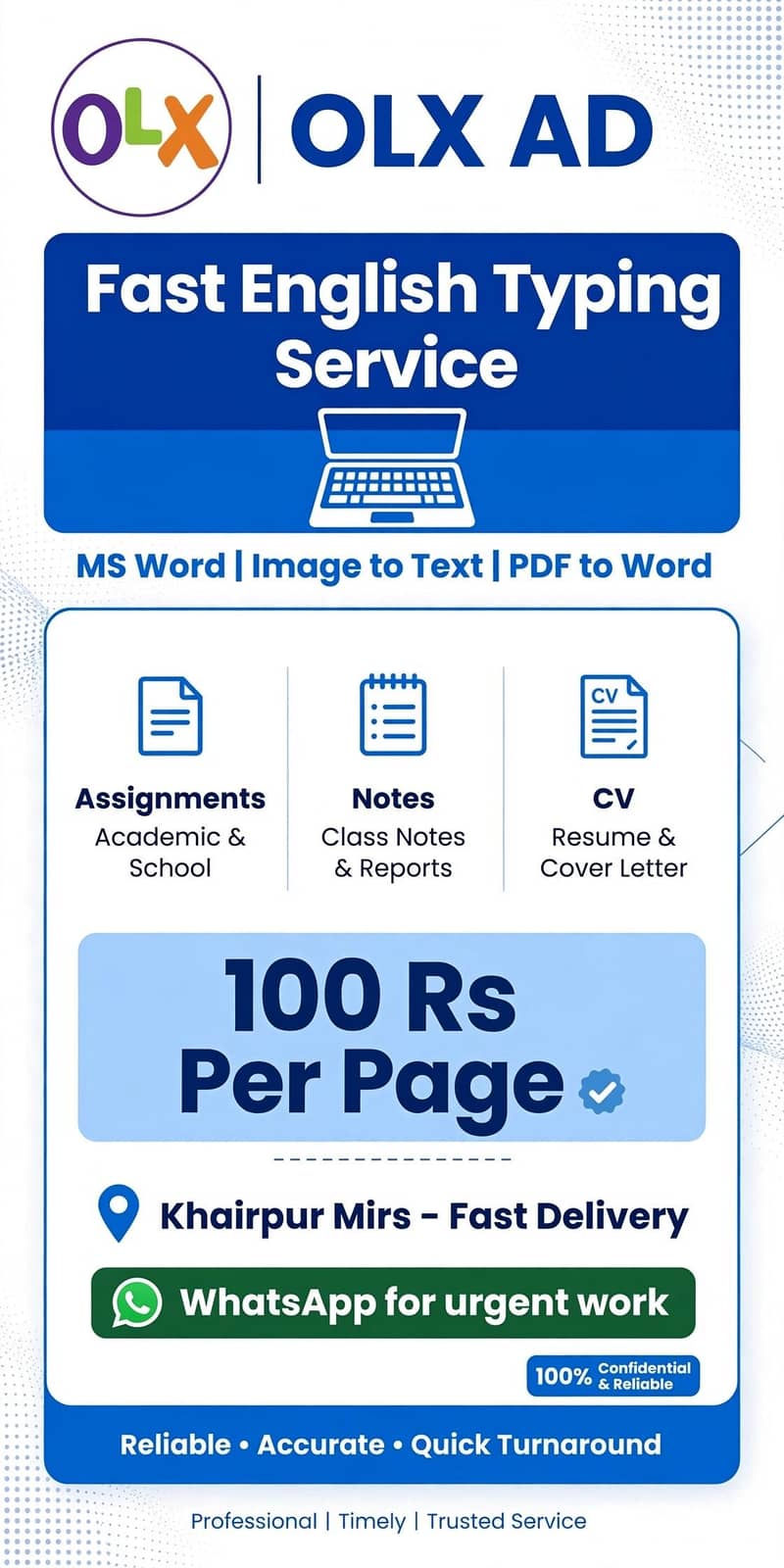 fast typing Ms word work 0