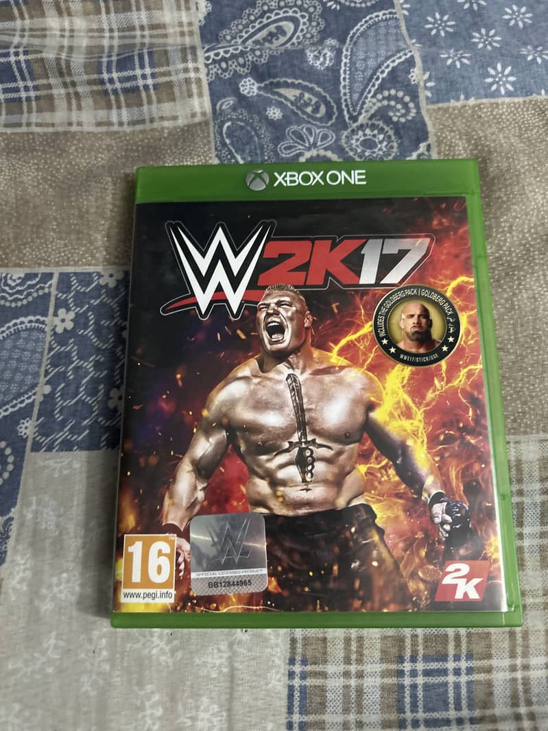 Xbox cd w2k17 0