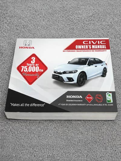 Honda Civic New Model Book