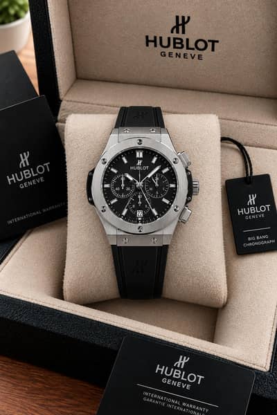 Hublot Big Bang Quartz With Black Dial