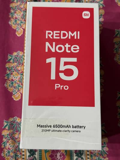 Xiaomi Redmi Note 15 Pro